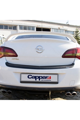 Opel Astra J Sedan 2012-2018 Yıl Aralığı Uyumlu Arka Tampon Eşiği Mat