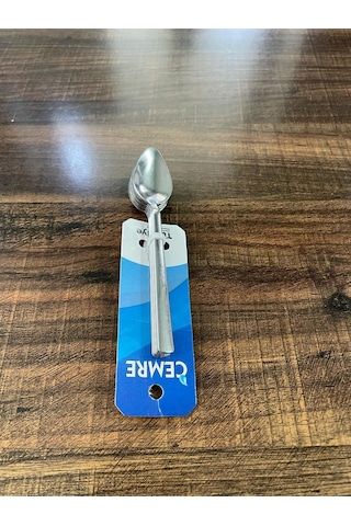 Enashop Paslanmaz Çelik Çay Kaşığı Seti 6 Adet Klasik Düz Model Inox