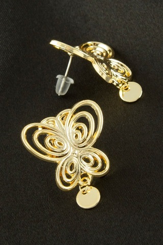 Füsun - 32 - Metal - Spt-gld - Küpe Sarı