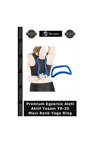 Premium Egzersiz Aleti Aktif Yaşam Yr-20 Mavi Renk Yoga Ring