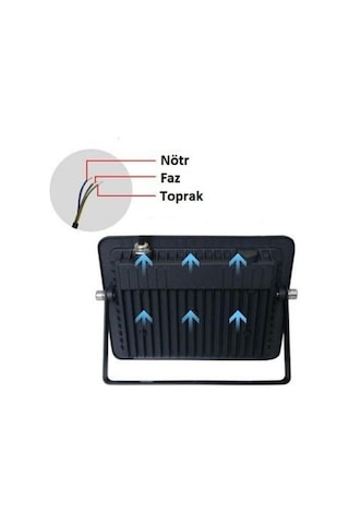 Ct-4665 400w Platinum Led Projektör 6400k Beyaz Işık