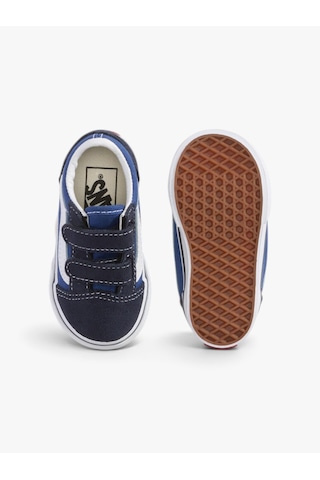 Vans Td Old Skool V Unisex Çocuk Koyu Mavi Spor Ayakkabı - Vn000d3y