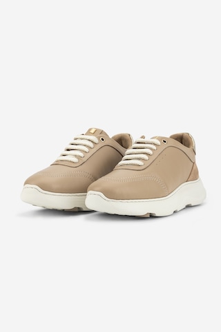 Valmenti Kadın Hakiki Deri Nude Sneakers & Spor Ayakkabı 298 7025 Bn Ayk Y26 Sand Pen/pdr Su/gold