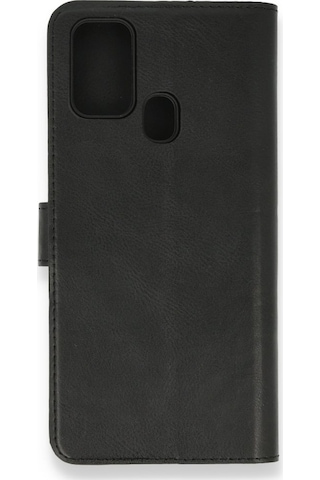 Samsung Uyumlu Galaxy M21 Kilif Cüzdanli Standli Miknatisli Kapak 446139285 - Renk / Gold Renk / Gold