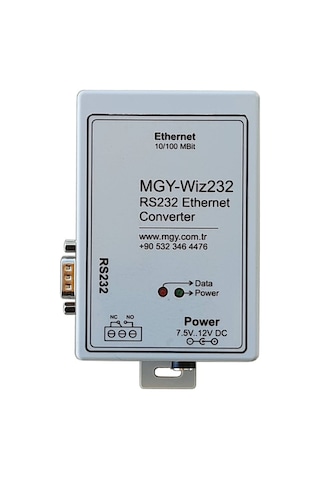 Mgy Wiz232 Ethernet Rs232 Dönüştürücü - Tcp Udp İp Db9 Tcp232
