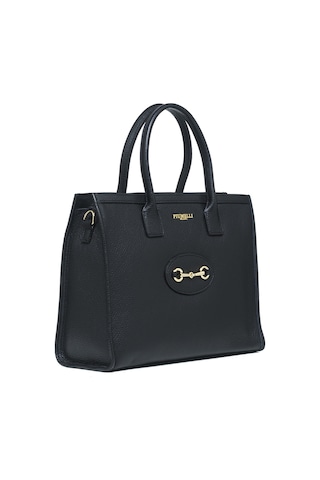 Omuz Çantası Kadın Eloıse M Piumelli Milano Bag D28 Black Siyah