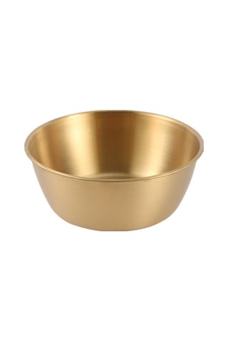 Sones 304 Paslanmaz Çelik Baharat Kasesi Restoran Pirinç Şarabı Atıştırmalık Servis Şişesi, Model: 14cm Sapsız Altın