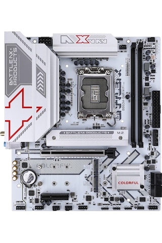 Colorful Battle-ax B860m-gha Wıfı V20 Ddr5 7600mhz Matx Gaming Aaaa18clf0009