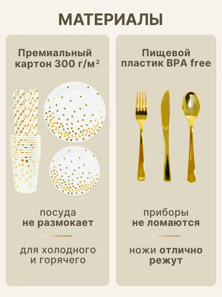 Frenco 10 Kişilik Tek Kullanımlık Parti Seti 223556239 100 adet