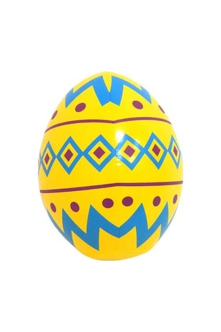 Pazly Yumurtası Suntek Şişme Sarı Paskalya Ev Dekoru Dekorasyon Vs