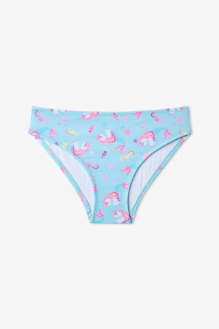 Penti Renkli Kız Çocuk Unimermaid Halter Bikini Takımı