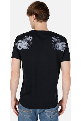 Colin's Colins Siyah Erkek Tshirt K.Kol Cl1066765 Q1.V2 Blk Siyah