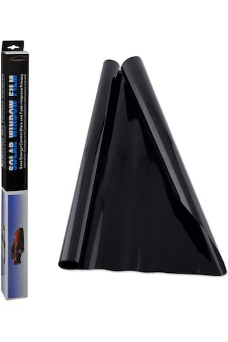Solar BK-05 Super Dark Black 50 Cm x 6 M Işık Geçirgenliği %05 Cam Filmi