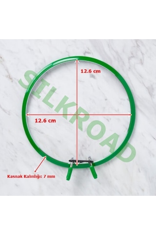 Nurge Orta Boy Metal Kasnak - 126mm - 7mm - 5 Farklı Renk Seçeneğ