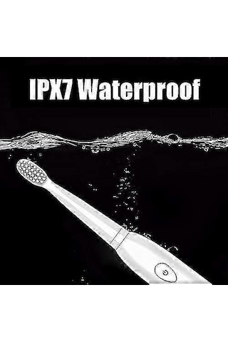 Lilyme Sonic Elektrikli Diş Fırçası Usb Hızlı Şarjlı Su Geçirmez Diş Fırçası Adult Çocuk Evrensel Temizleme Diş Fırçası Sonic Titreşimli Usb Şarjlı