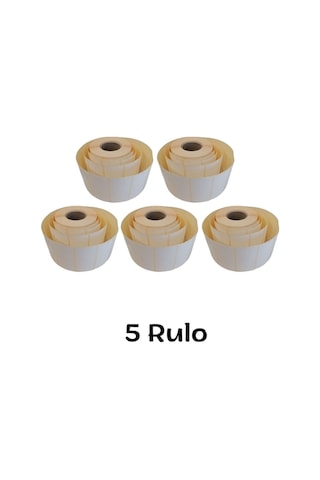 30x60 Mm Termal Barkod Etiketi Yaıpışkanlı Etiket 1 Rulo 1000 Adet Diğer