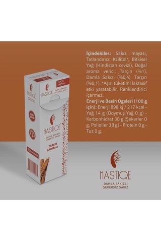 Tarçın Aromalı Sakız 20g X 2 Adet