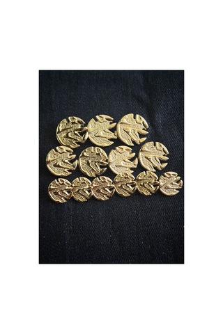 Tüy Model Gold Metal Düğme 3 Boy 3 Adet Büyük 4 Adet Orta 6 Adet Küçük 25mm 40 Boy 23mm 36 Boy 18 Mm 28 Boy Tüy Model Gold Metal Düğme 3 Boy 3 Adet Büyük 4 Adet Orta 6 Adet Küçük 25mm 40 Boy 23mm 36 Boy 18 Mm 28 Boy