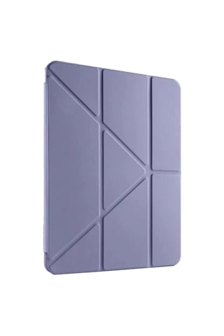 Samsung Galaxy X910 Tab S9 Ultra 14.6 Kılıf Kalemlikli Mars Tablet Kılıfı - Lavender Klasik