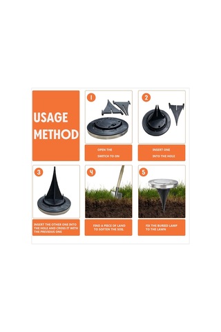 Solar Lights Dış Mekan Bahçe Tavan Lambası, Güneş Enerjisiyle Çalışan 8 Led, Peyzaj, Yürüme Yolu, Çim, Merdiven Güvertesi, Bahçe Dekorasyonu İçin, Sıcak 4'lü Paket Enerji Sınıfı A+++ Enerji
