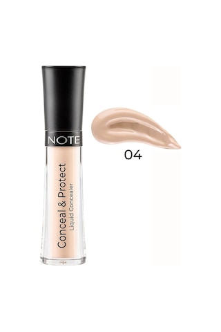 Note Cosmetique Conceal & Protect Concealer Likit Göz Altı Kapatıcısı - 04 Porcelain