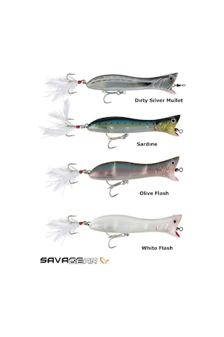 Savage Gear Panic Popper 195 19.5cm 111g - 54985-54988 02-sardine