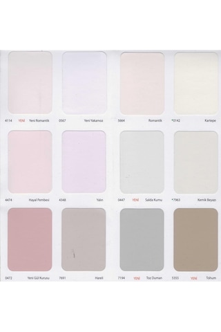 Dyo Beşyıldız Plastik İç Cephe Boyası 10 Kg Buz Gümüşü