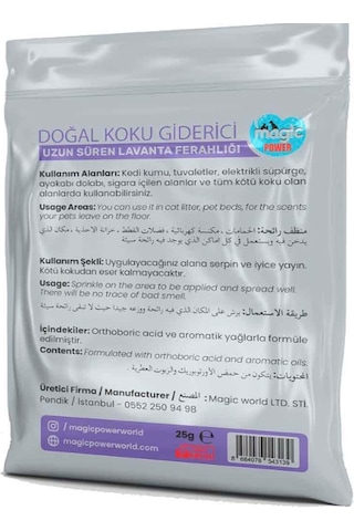 Magic Power Kedi Kumu Koku Giderici Okaliptus 25 G