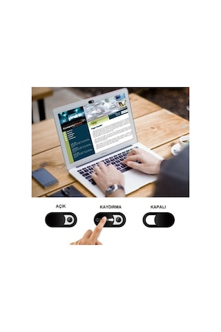 Webcam Cover Notebook Ve Telefon Kamera Kapatıcı 3 Adet