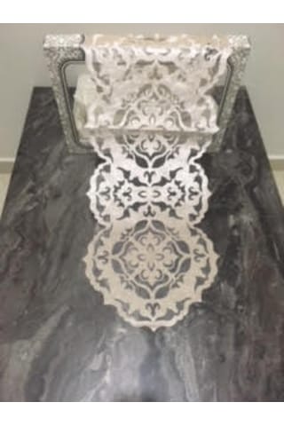 Kadife Lazer Kesim Lüks Runner