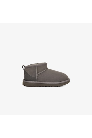 Ugg Classic Ultra Mini Çocuk Gri Bot Düz 1130750k Gri