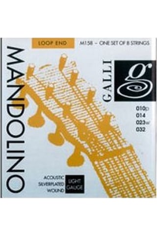 Galli M158 Profesyonel İtaly Mandolin Tel Seti