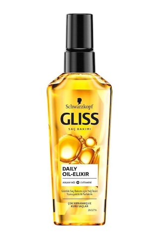 Schwarzkopf Gliss Daily Oil Elixir Saç Bakım Yağı 75 ML