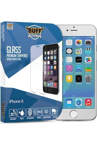 Buff Apple Uyumlu iPhone 6 / 6S Glass Ekran Koruyucu