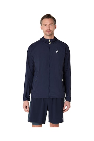 Asics Road Packable Jacket Erkek Lacivert Ceket 2011d084-401 Lacivert