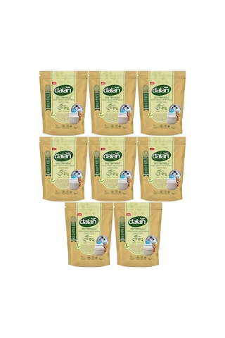 Dalan Doğal Granül Sabun Tozu 1kg Bebekler İçin %100 Zeytinyağlı 8 Li Set
