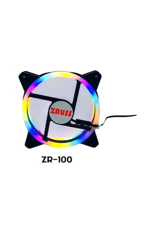 3'lü Set 120 MM Rainbow Rgb Kasa Fanı 12 CM Renkli Gökkuşağı Fanı