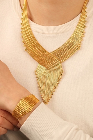 Çgkmücevherat Kalze Dorikalı Altın Set Klzst13