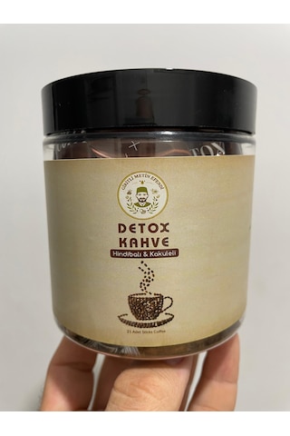 Giritli Metin Efendi Inülin Hindiba Bromelain Kakule Ve Açlık Otu Içeren Coffee 21 Day Detox Ice Kahve Çözünebilir