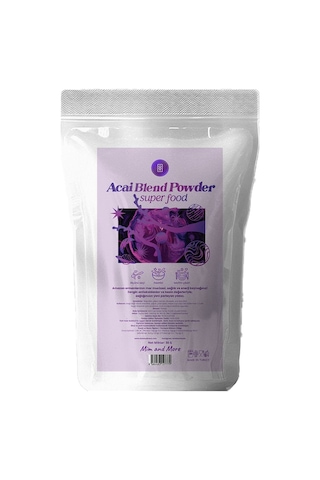 Doğal Acai Tozu - Superfood Acai Blend Powder, 50 Gr