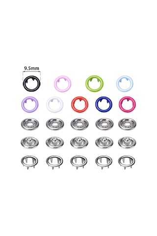 Pense Ve 200 Adet Gömlek Çıtçıtı Ve Bebe Çıtçıt Montaj Seti