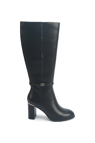 Nine West Ortens 5pr Siyah Kadın Topuklu Çizme 000000000102012118 Siyah