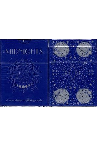 Cartamundi Midnights Luxury Oyun Kağıdı Limited Edition Koleksiyonluk İskambil Kartları Destesi