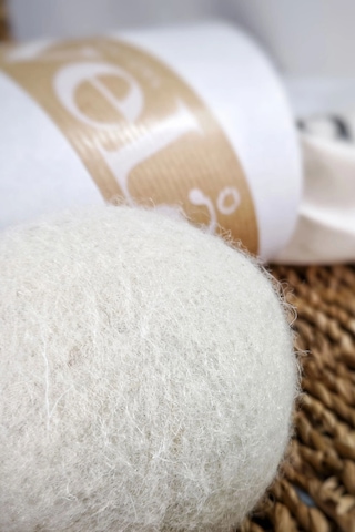 %100 Doğal Merinos Yünü Çamaşır Makinesi Yün Kurutma Topu Çok Renkli