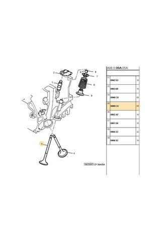 Subap Gaydı C3 16v G0300-0949c4