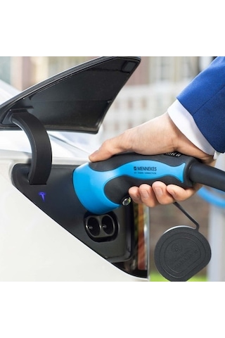 Mennekes 22 KW Tip2 7.5 M Elektrikli Araç Şarj Kablosu