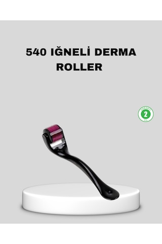 Derma Roller Titanyum İğneli Cilt Yenileyici Akne Ve Kırışıklık Karşıtı
