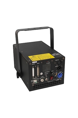 Layu Ac-03rgb 3 Watt Rgb Lazer 25kpps Double Safety Design Sd Card Dmx Ilda Analog
