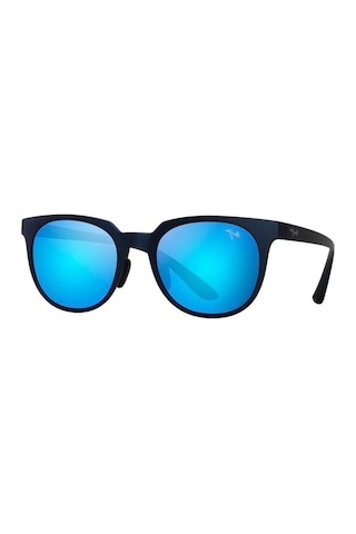 Mau Jim Mj 0454s 002 50 Aynalı Unisex Oval Füme Desenli Kemik Güneş Gözlüğü Füme