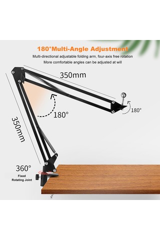 Reedark Çok Amaçlı Beyaz Masaüstü Telefon Ve Tablet Tutucu - 4-12.9 İnç Uyumlu, Esnek Ve Taşınabilir